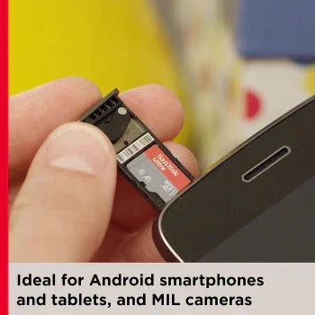 SanDisk Ultra 256 GB microSDXC Speicherkarte + SD-Adapter mit A1 App-Leistung bis zu 120 MB/s, Klasse 10, U1 - eBuy UAE