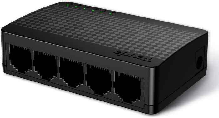 Tenda SG105 5-Port Gigabit Desktop Switch,UNMANAGAED 5*10/100/1000 Base-T Ethernet Ports, 10Gbps Switch WALL MOUNT - eBuy UAE