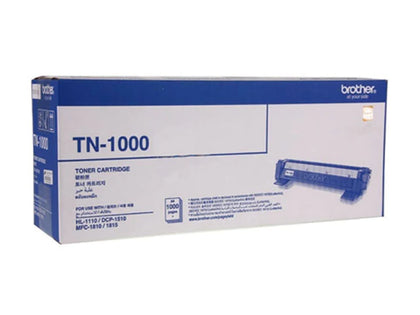 Brother TN-1000 Toner Cartridge for HL-1110 HL-1210W DCP-1510 DCP-1610W MFC-1910W MFC-1815 MFC-1810