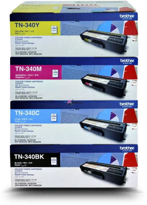 Brother TN-340 Toner Cartridges for HL-4150 HL-4570 MFC-9460 and MFC-9970 - eBuy UAE