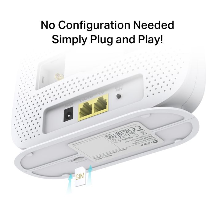 TP-Link TL-MR105 300 Mbps Wireless N 4G LTE Router,Sim card Slot - eBuy UAE