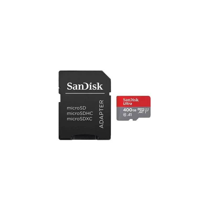 Ultra Sdsquar400Ggn6Mn Memory Card With Adapter Red Grey - eBuy UAE