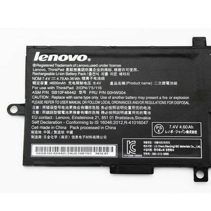 Genuine 00HW010 Lenovo ThinkPad Helix(20CGA00XCD), ThinkPad Helix(20CGA01QCD), 00HW004 Laptop Battery - eBuy UAE