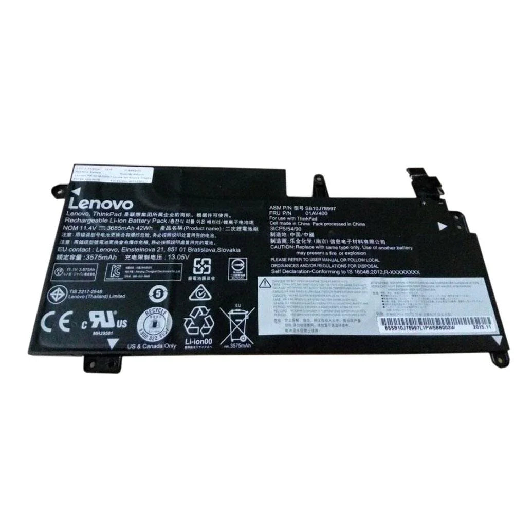 42Wh Original 01AV400 01AV401 01AV435 01AV437 Lenovo ThinkPad 13 Chromebook(20GL0000UK), ThinkPad 13 20GL 13.3" SB10J78997 Laptop Battery - eBuy UAE