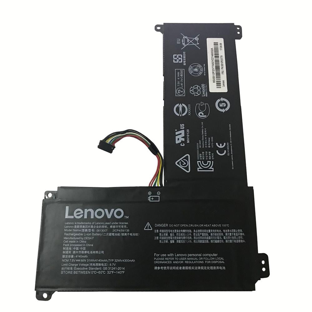 31Wh Original 0813007 Lenovo IdeaPad 120S Series Tablet, IdeaPad 110S-11IBR 5B10P23779 2ICP4/59/138 Laptop Battery - eBuy UAE