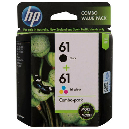 HP 61 Ink Cartridge - Black & Multi Color