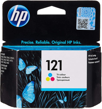 HP 121 Tri-color (Cyan, Magenta, Yellow) Original Ink Advantage Cartridge - CC643HE