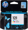 Compatible 121 Tri-color (Cyan, Magenta, Yellow) Original Ink Advantage Cartridge - CC643HE