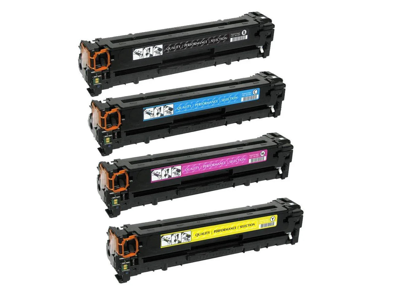 Compatible HP 131A Set (CF210, CF211A, CF212A, CF213A) Toner Cartridge For LaserJet Pro 200 Color M251n, M276n &amp; LaserJet 200 M251nw, M276nw (B/C/M/Y) HP LaserJet M251nw/M276nw Printer Series - eBuy UAE
