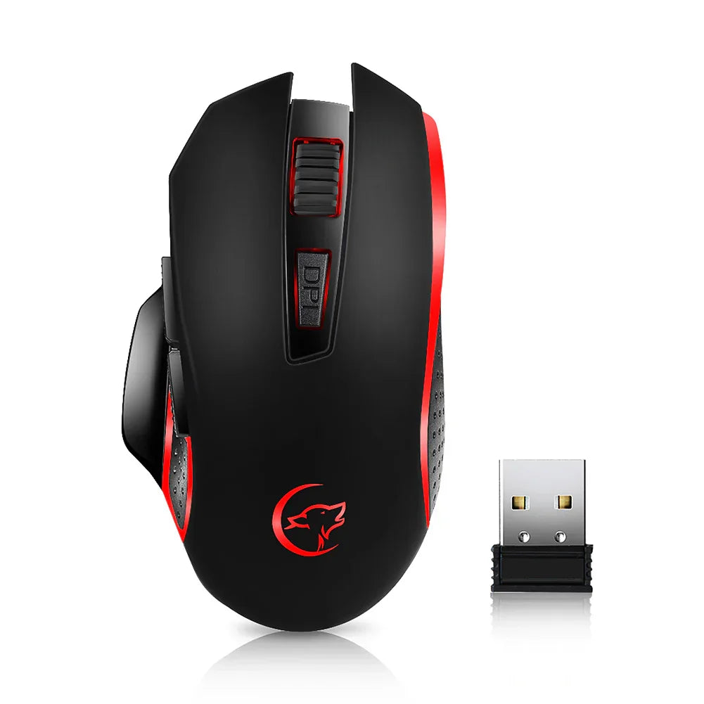 Universal 800/1200/1600/2400DPI 2.4G Wireless Gaming Mouse PC Laptop Supplies - eBuy UAE