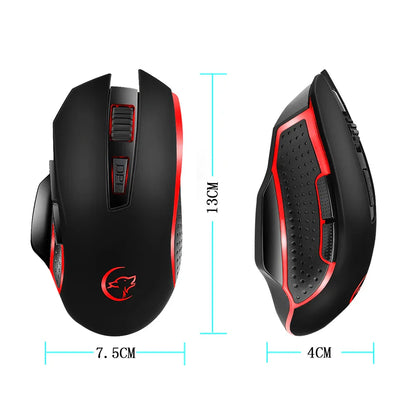 Universal 800/1200/1600/2400DPI 2.4G Wireless Gaming Mouse PC Laptop Supplies - eBuy UAE