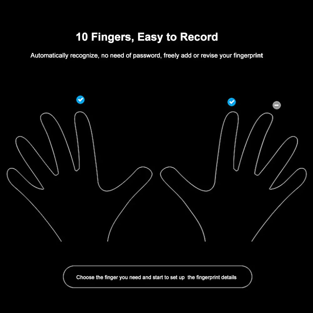 USB Fingerprint Quick Identification File Encryption Laptop Computer Login Lock - eBuy UAE