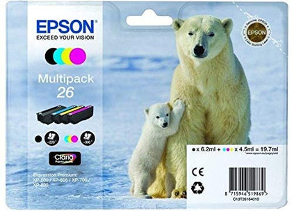 Epson 26 Multipack Ink Cartridge