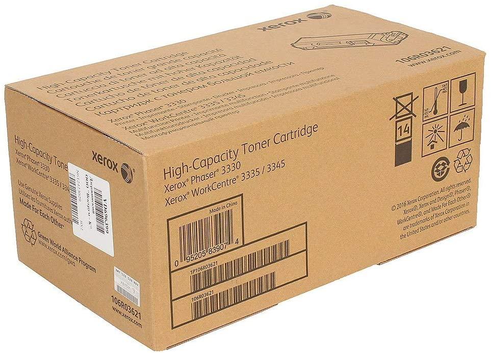 Xerox Toner Cartridge for Phaser 3330 Workcentre 3335 3345 8500pages 106R03621 - eBuy UAE
