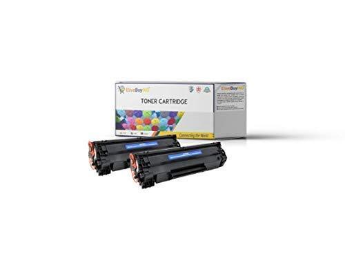 EliveBuyIND® 2-Pack CB436A Compatible Laser Toner Cartridge Use for HP LaserJet M1522,M1522n, MFP, M1522nf Printer Series