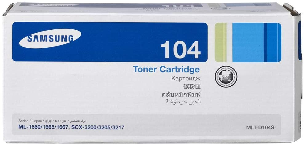 Samsung Printer Toner Cartridge Black (mlt-d104s)
