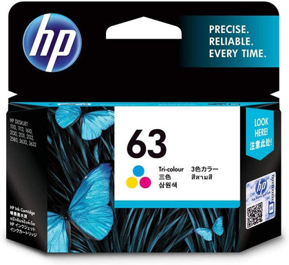 Hp 63 Tricolor Ink Cartridge