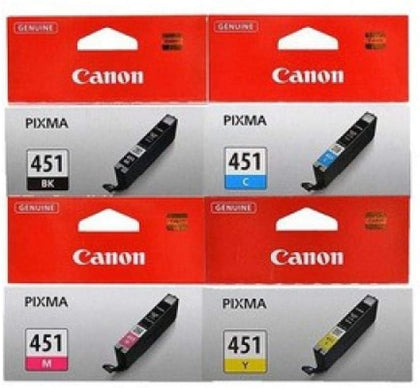 Canon CLI-451 BK/C/M/Y Ink Cartridge Set