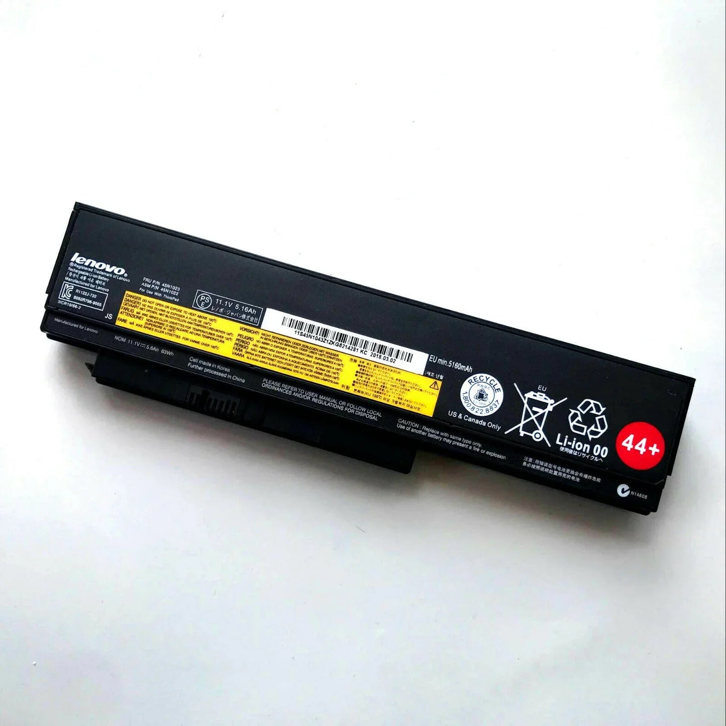 63Wh Original 45N1023 Lenovo ThinkPad X220, X230, X230i Series 45N1022 44+ Laptop Battery - eBuy UAE