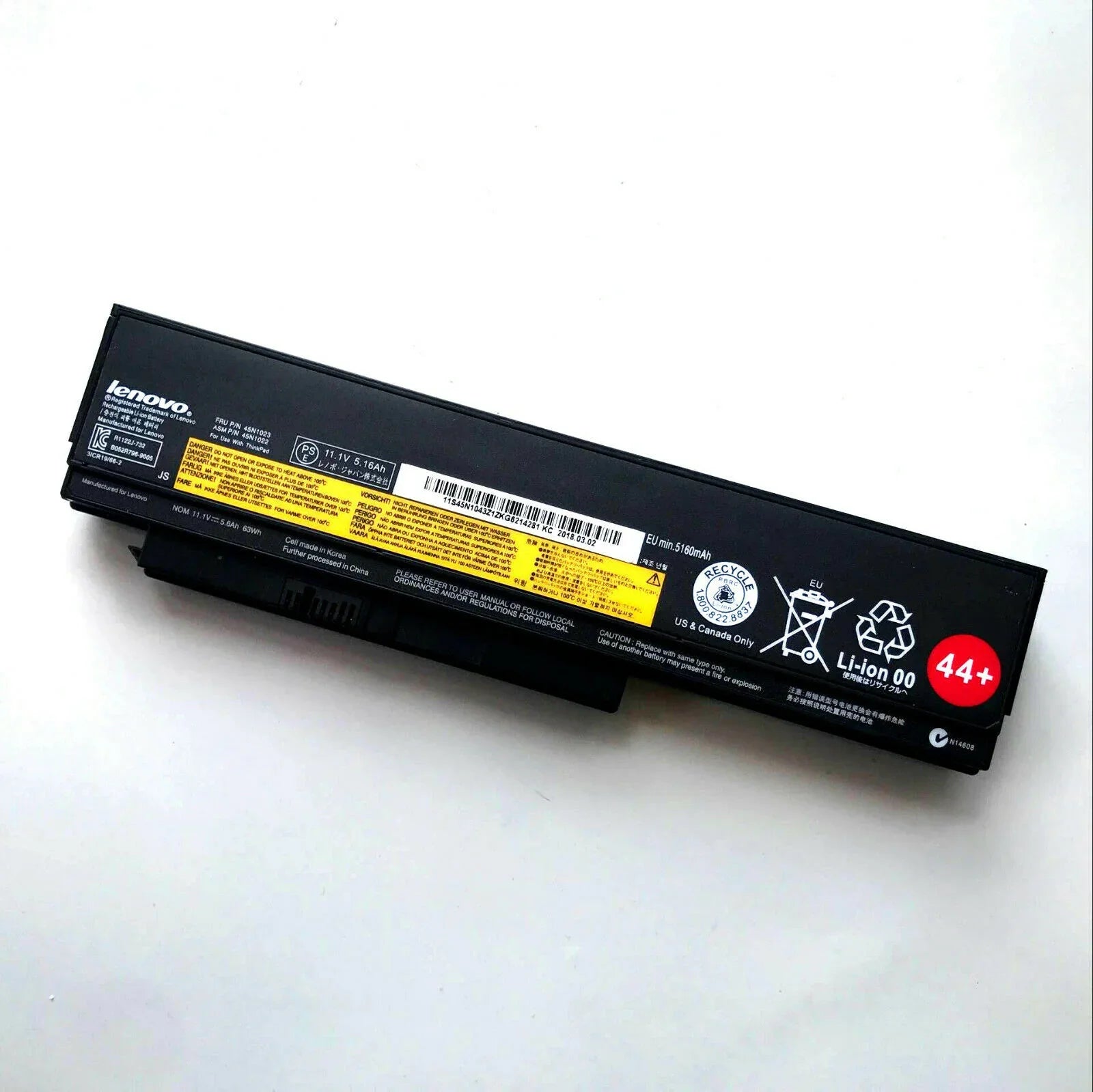 63Wh Original 45N1023 Lenovo ThinkPad X220, X230, X230i Series 45N1022 44+ Laptop Battery - eBuy UAE
