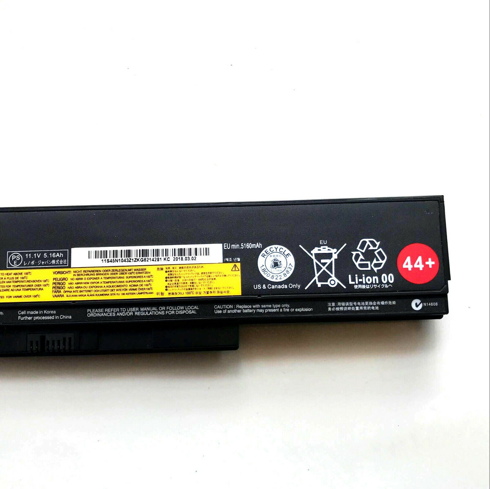 63Wh Original 45N1023 Lenovo ThinkPad X220, X230, X230i Series 45N1022 44+ Laptop Battery - eBuy UAE