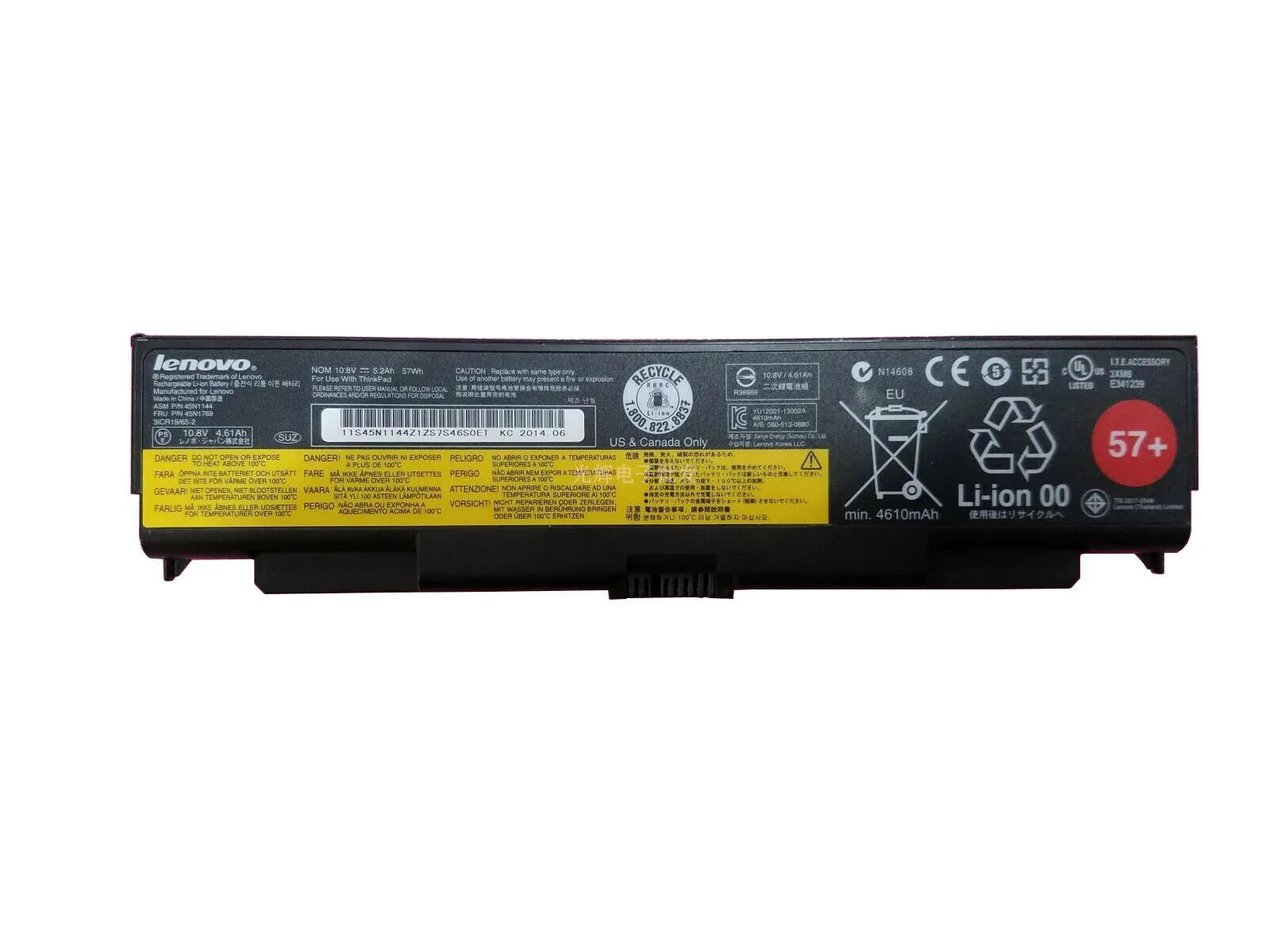 45N1145 Original Lenovo ThinkPad T440P, T540P, W540, L440, L540, 45N1145 Laptop Battery - eBuy UAE
