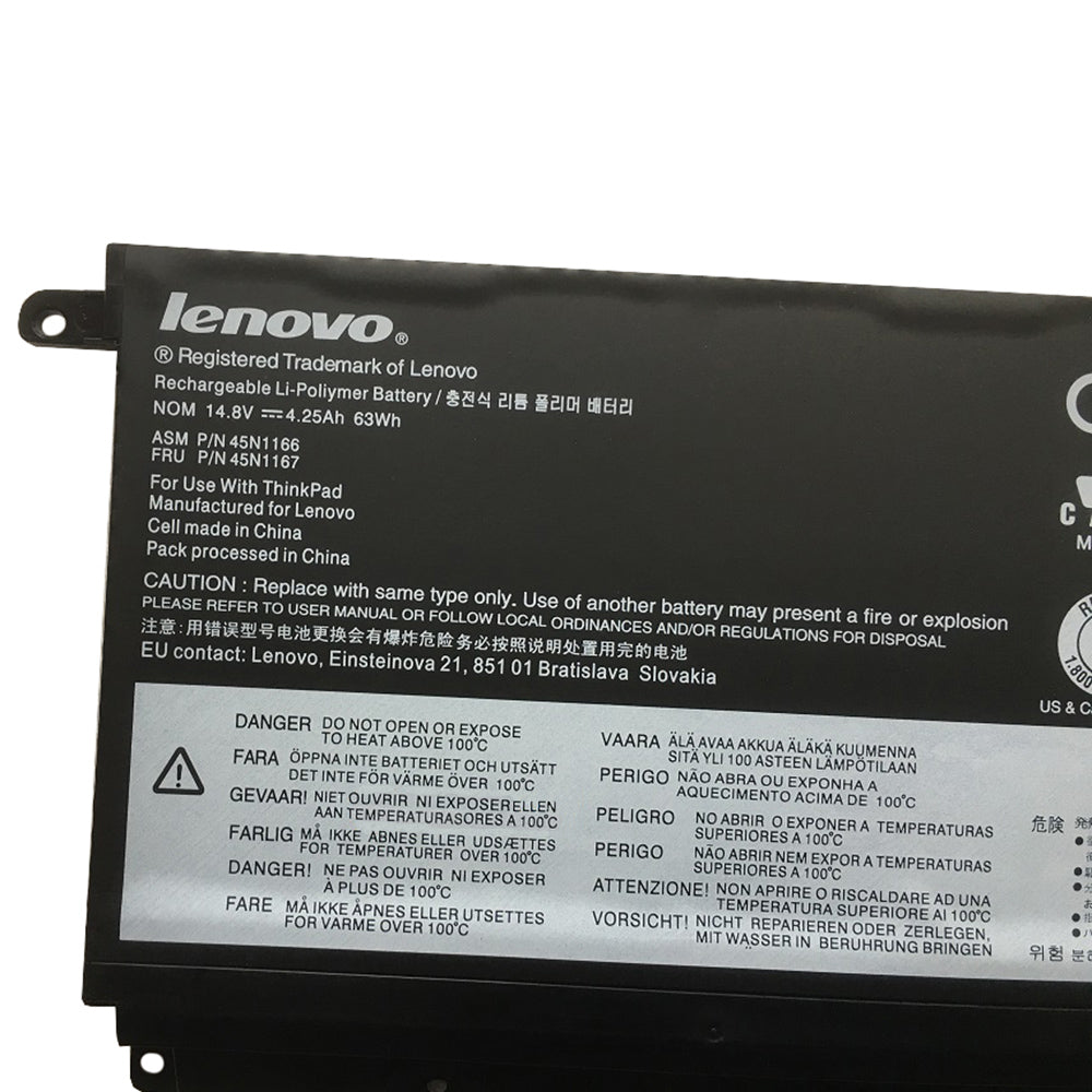 45N1166 Original Lenovo ThinkPad S531 S540, Ideapad S530 Laptop Battery - eBuy UAE