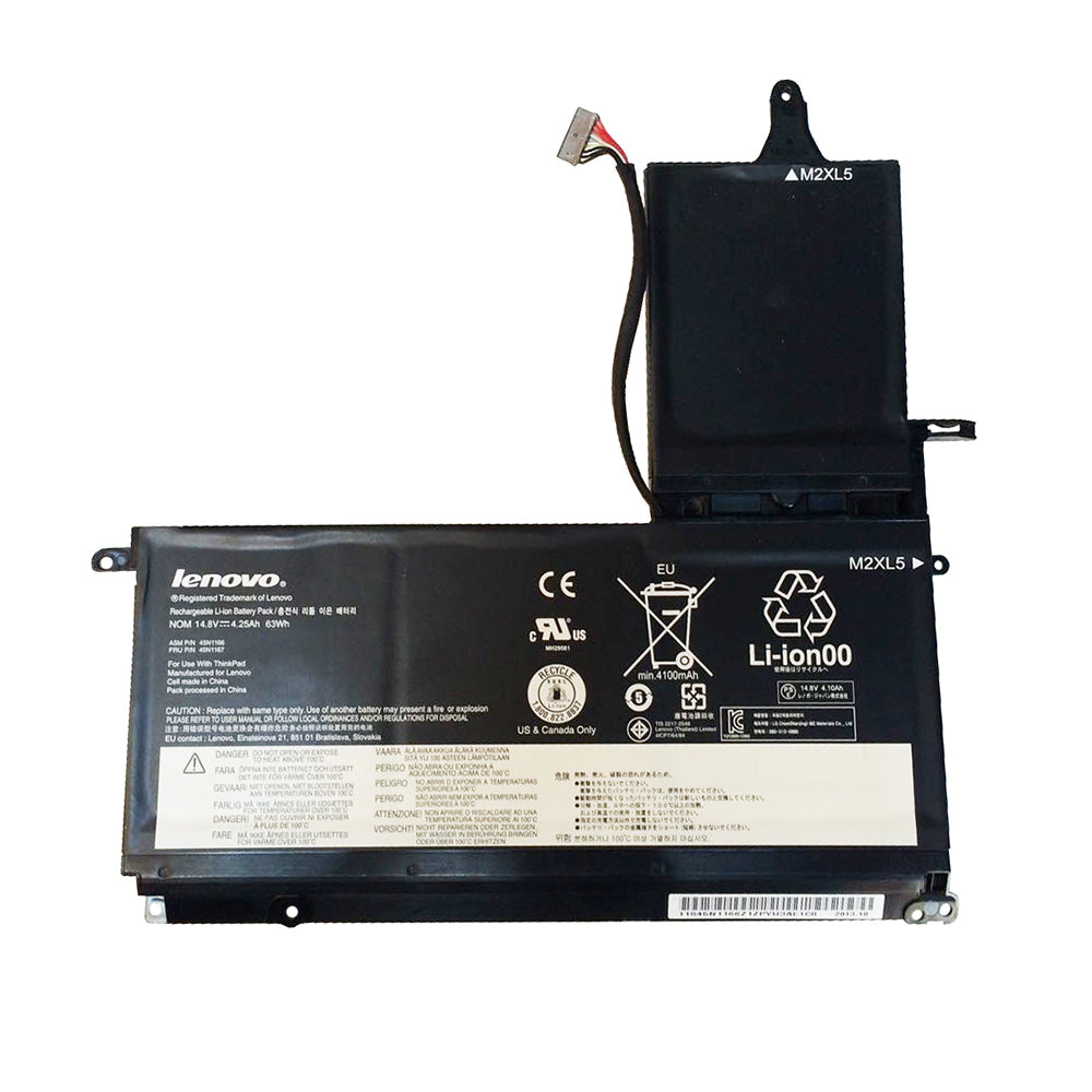 45N1166 Original Lenovo ThinkPad S531 S540, Ideapad S530 Laptop Battery - eBuy UAE