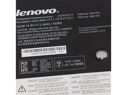 45Wh Original 45N1701 45N1702 45N1703 Lenovo ThinkPad New X1 X1C Carbon Gen 2 14 i7-4600 20A7 20A8 Laptop Battery - eBuy UAE