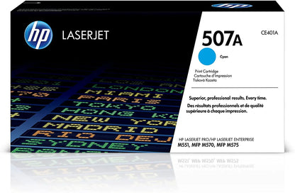 HP 507A 1 Set Original Toner Black CE400A Cyan CE401A Yellow CE402A Magenta CE403A For HP LaserJet Pro 500 color MFP M570dn, M551n, M551xh, MFP M575dn - eBuy UAE
