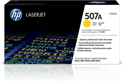 HP 507A 1 Set Original Toner Black CE400A Cyan CE401A Yellow CE402A Magenta CE403A For HP LaserJet Pro 500 color MFP M570dn, M551n, M551xh, MFP M575dn - eBuy UAE
