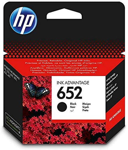 HP 652 Black Original Ink Advantage Cartridge (F6V25AE) for DeskJet Advantage 3636/ 3835/4535/4675 black