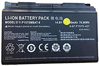 14.8V 76.96wh P157SMBAT-8 Laptop Battery compatible with CLEVO Terransforce P157S P157SM P177SM-A K780S-i7 K780E 6-87-P157S-4271 - eBuy UAE