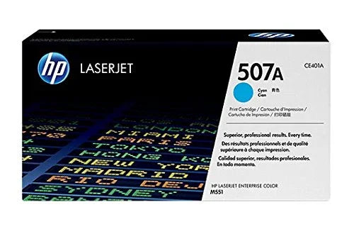 HP 507A CE401A Cyan Laserjet Toner Cartridge - eBuy UAE