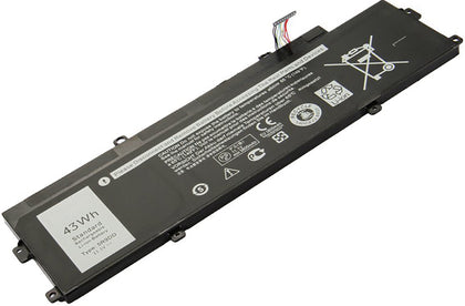43WH 11.1-Volt 3 Cell 5R9DD KTCCN for Dell Chromebook 11 P22T Battery - eBuy UAE