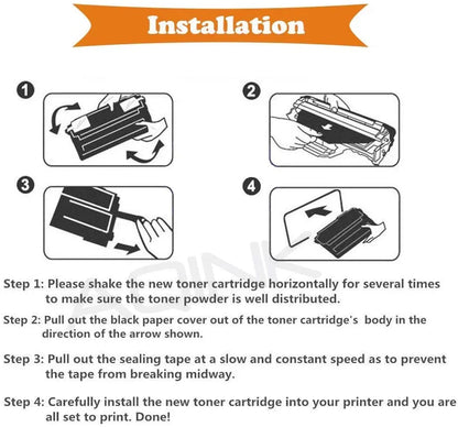 Black Compatible 404S CLT-K404S Toner Cartridge for Samsung SL-C430, SL-C480 Toner Samsung Xpress C430W C480W Toner Samsung C480FW C430W - eBuy UAE