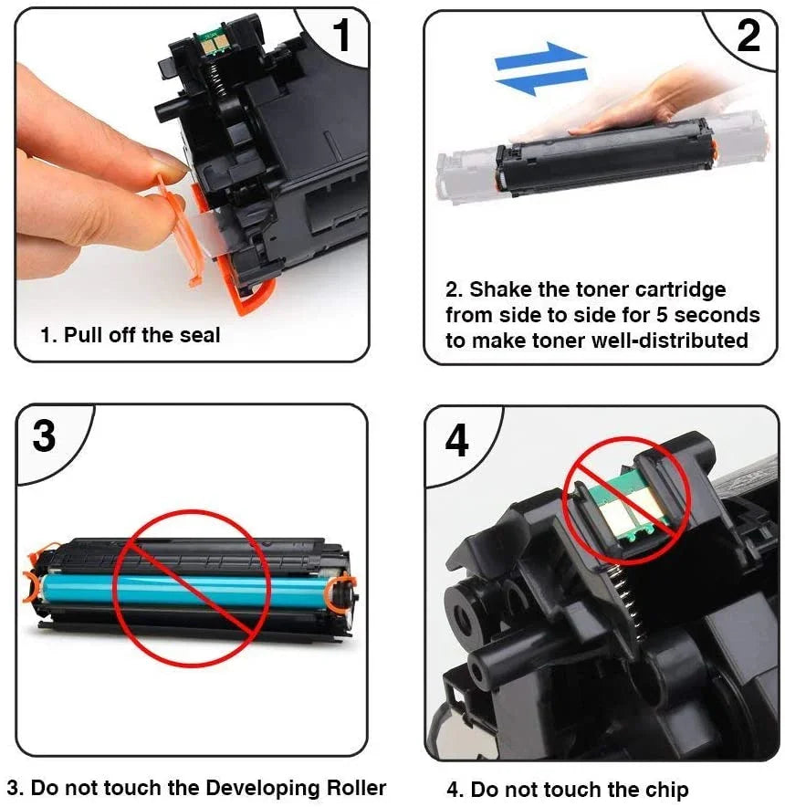 Compatible Toner Cartridges Replacement for HP 12A Q2612A 2612a High Yield, Used in Laserjet 1020 M1319F Printer - eBuy UAE