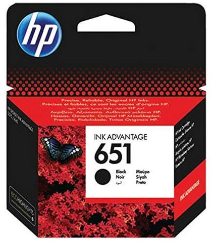 HP 651 C2P10AE Ink Advantage Cartridge, Black