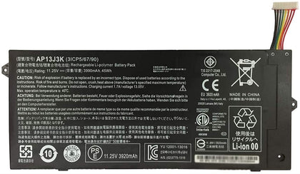 AP13J3K (11.4V 45Wh/3990mAh) Acer Chromebook 11.6