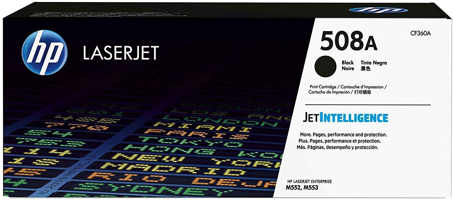 HP 508A Hewlett Packard Original LaserJet Colour Sphere Toner Cartridge, Black - CF360A - eBuy UAE