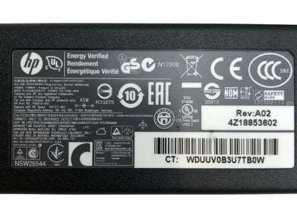 45W Original HP Pavilion 15-AC126TU, Envy 15-U231ND, Envy Spectre 14-3010NR Laptop Charger - eBuy UAE