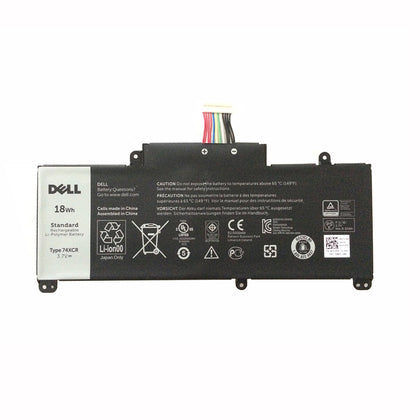 3.7V 18Wh Original 74XCR Dell Venue 8 Pro 5830 T01D Windows VXGP6 X1M2Y Laptop Battery - eBuy UAE