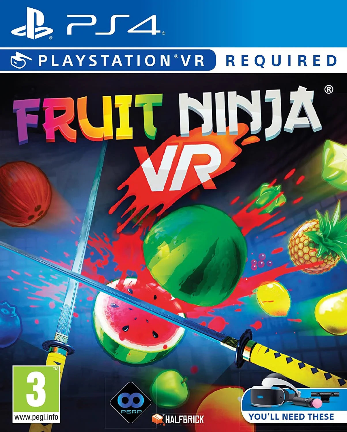 PS4 FRUIT NINJA VR Playstation 4 Video Game - eBuy UAE