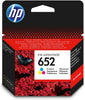 HP 652 Tricolor, F6V24AE For HP DeskJet IA 4530, 4535, 4675, 1115, 2135, 3635