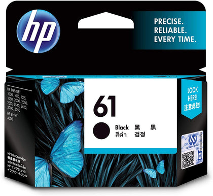 Hp 61 Ink Cartridge, Black [ch561wa]