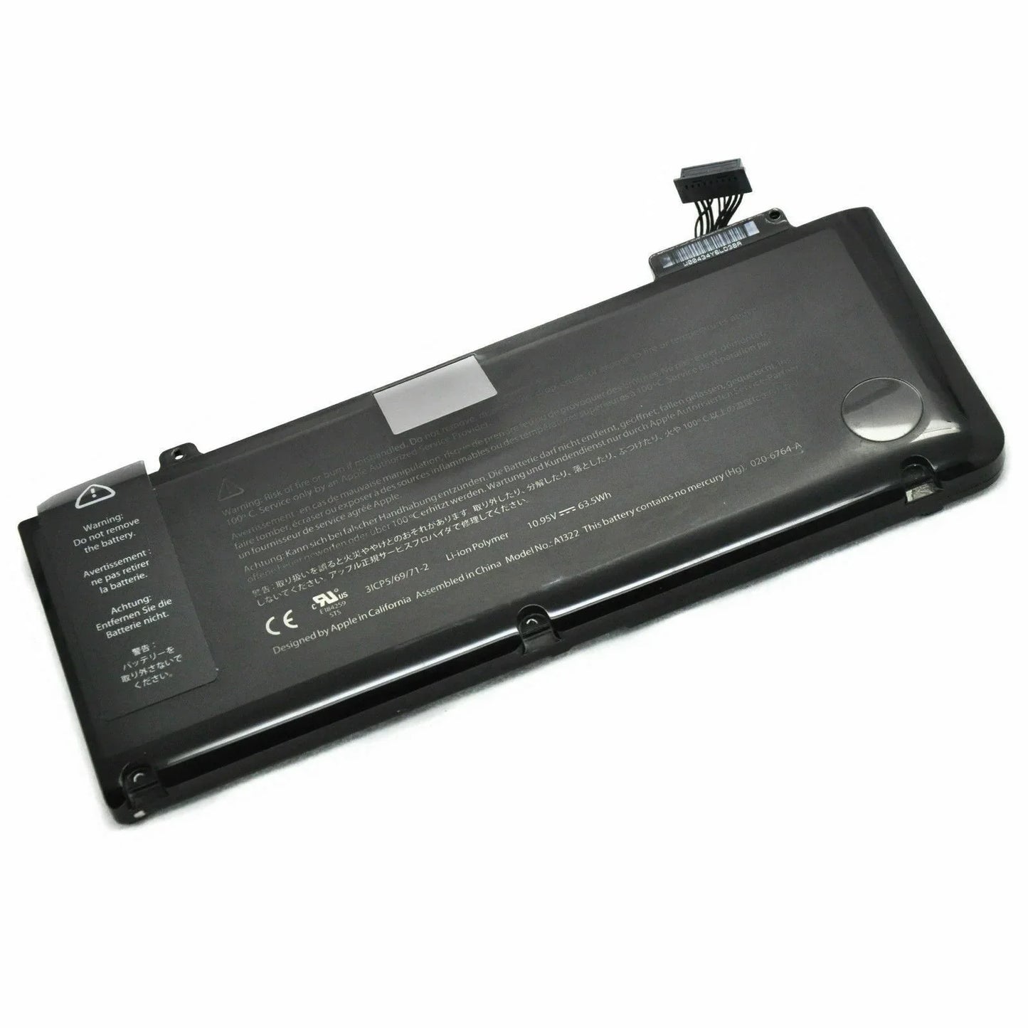 A1278 Apple MacBook Pro 13 inch mid 2009 2010 2012 and Late 2011 Early 2011 Year Replacement A1322 Battery 13" A1278,Fit MB990LL/A [10.95V 63.5Wh - eBuy UAE