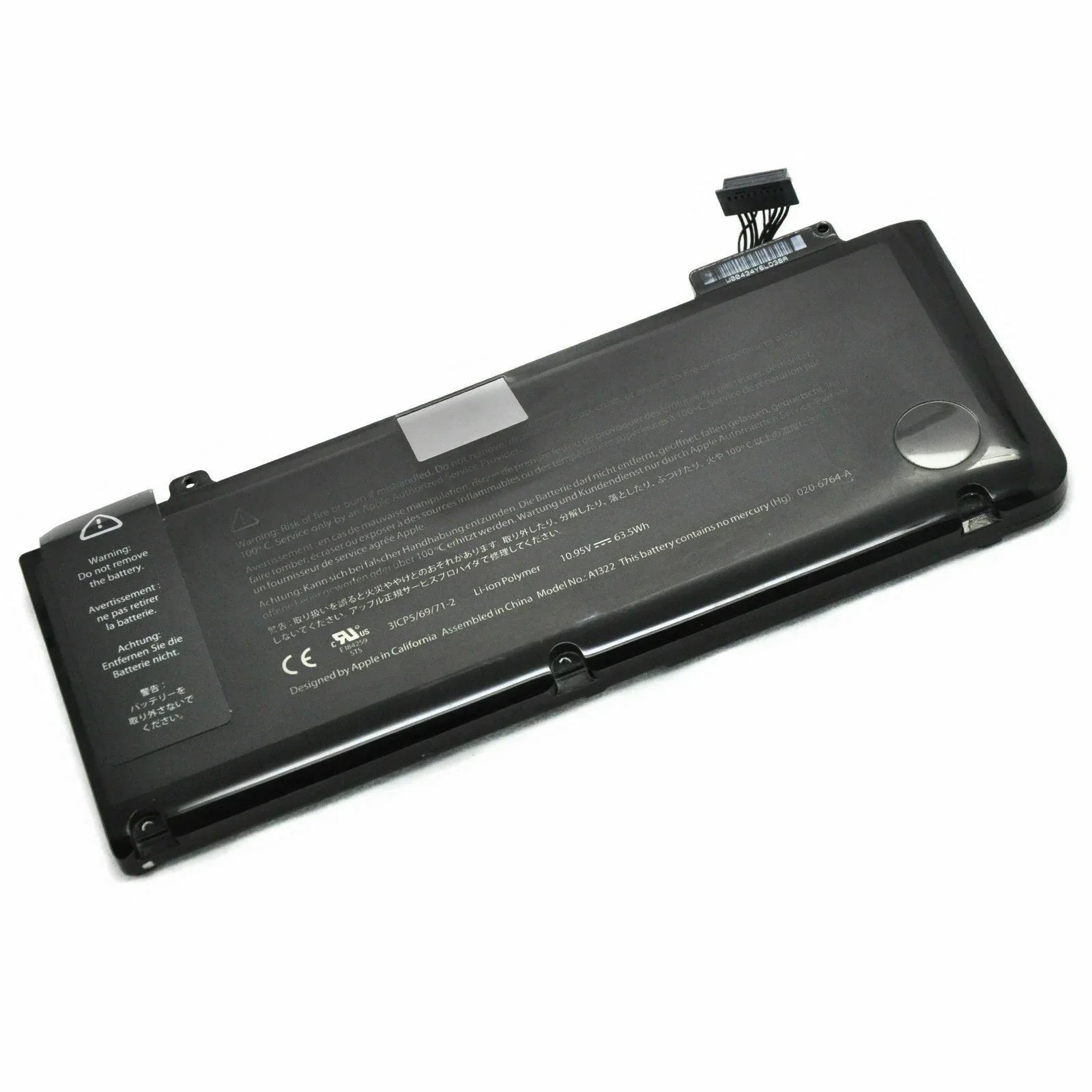 A1278 Apple MacBook Pro 13 inch mid 2009 2010 2012 and Late 2011 Early 2011 Year Replacement A1322 Battery 13" A1278,Fit MB990LL/A [10.95V 63.5Wh - eBuy UAE