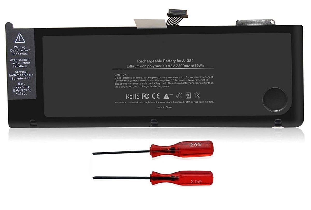 A1321 A1382 Apple 15 inch MacBook Pro 1286 A1382 for Mid 2009 Early/Late 2010 Replacement Laptop Battery - eBuy UAE