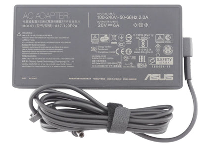 120W Original Asus Zenbook 15 A17-120P2A, 0A001-00860100 20V 6A Laptop Adapter - eBuy UAE