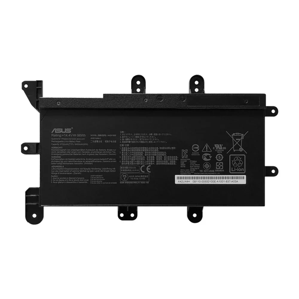 A42N1830 Original Asus ROG G703GX-EV117T, ROG G703GX-PS91K Laptop Battery - eBuy UAE